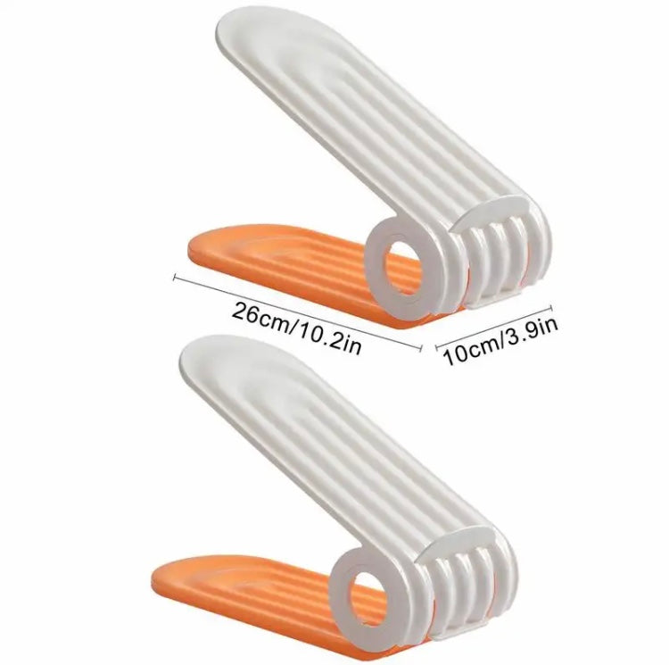 Shoe Organizer Wardrobe Stracker , Footwear Support Slot Holder, Space Saver Shoes Storage Rack Shoe Organizer Wardrobe Stracker , Footwear Support Slot Holder, Space Saver Shoes Storage Rack